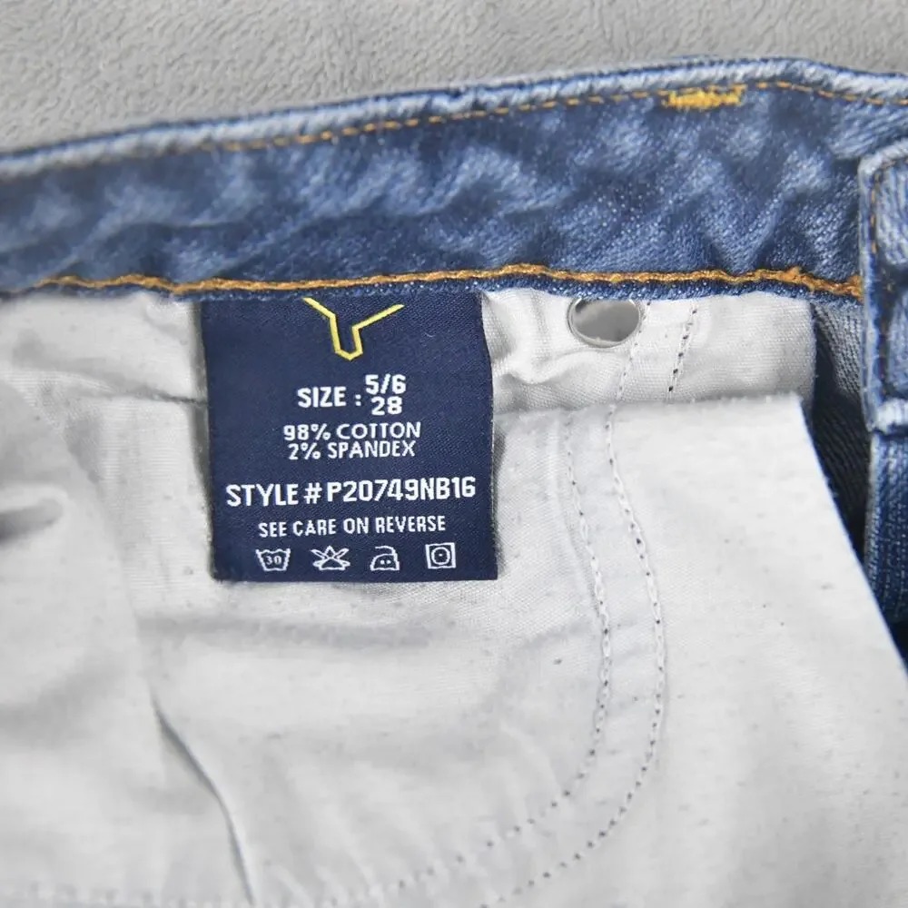 American Eagle Jeans Womens 5/6 (28x29) The Dublin Skinny Blue Denim